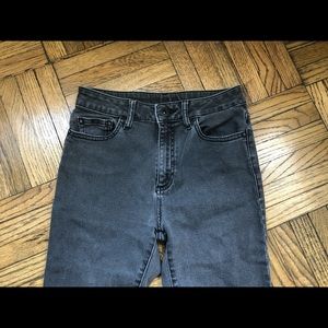 Faded black DL1961 High Rise Jeans Size 27